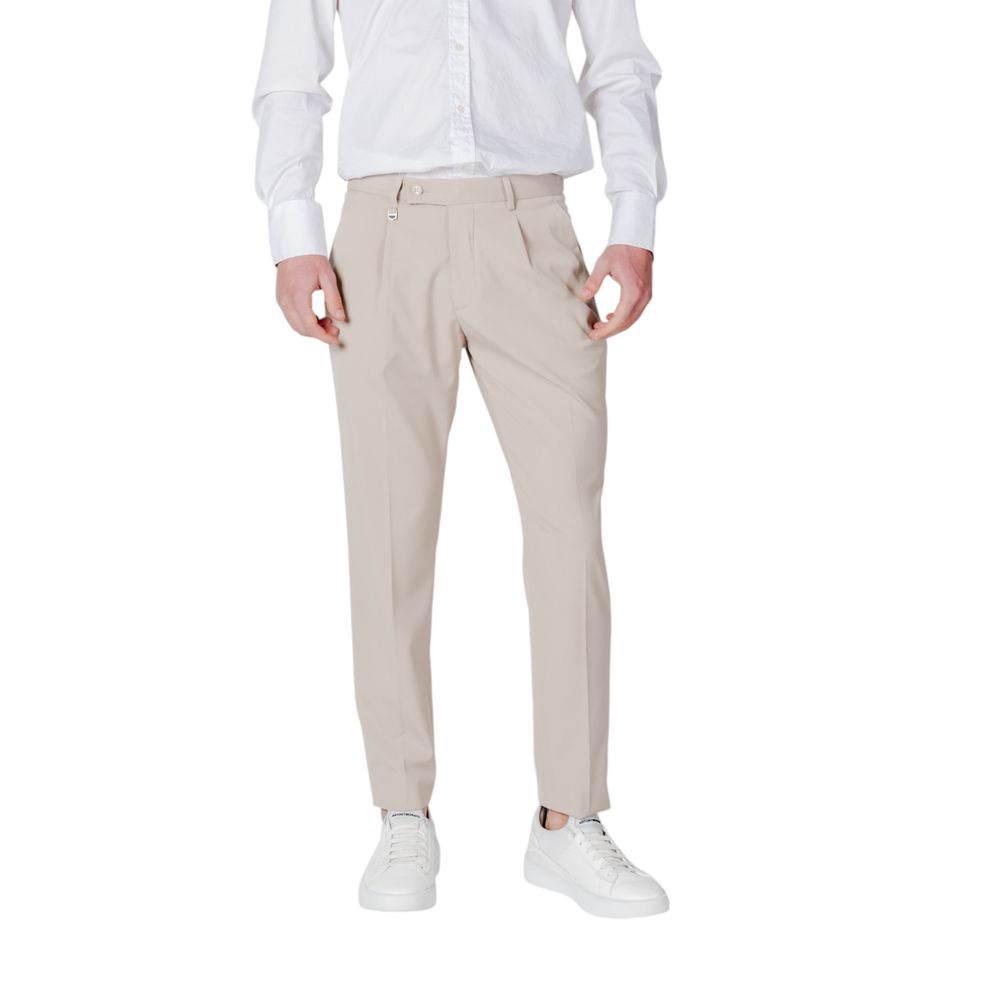 Antony Morato Beige Polyester Casual Pants LUNESCAPE