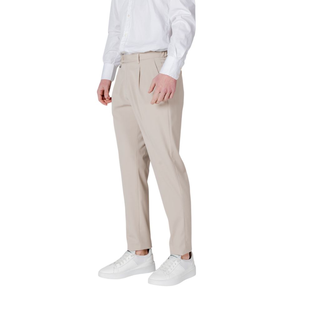 Antony Morato Beige Polyester Casual Pants LUNESCAPE