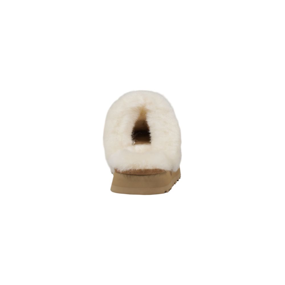 UGG Beige Suede Leather Slipper LUNESCAPE