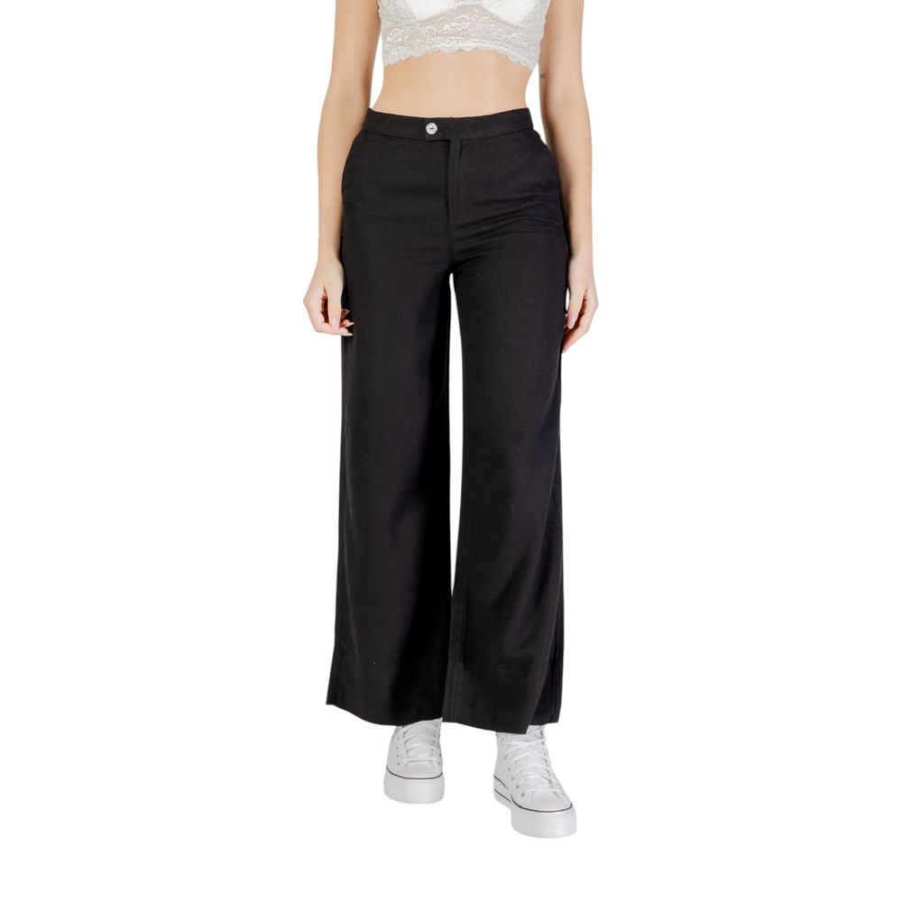 Only Black Viscose Pant LUNESCAPE