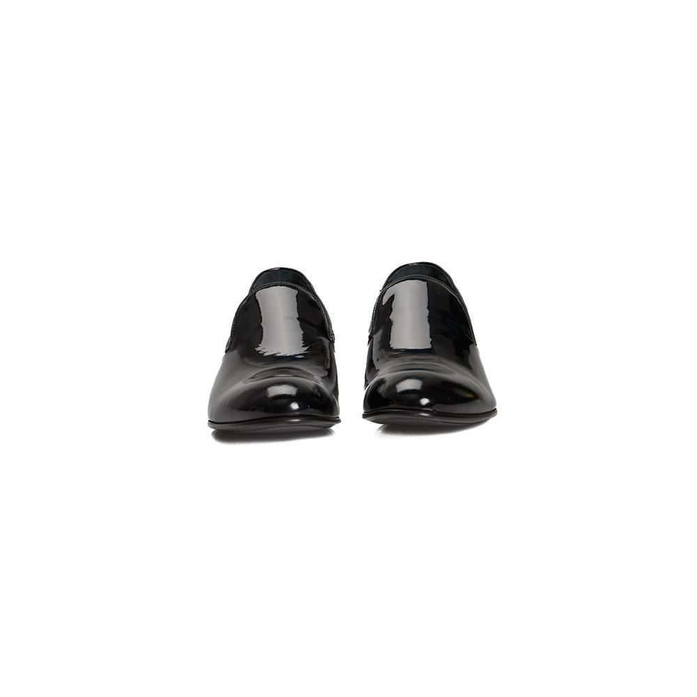Roberto Pepe Luxury Black Calfskin Men Moccasin