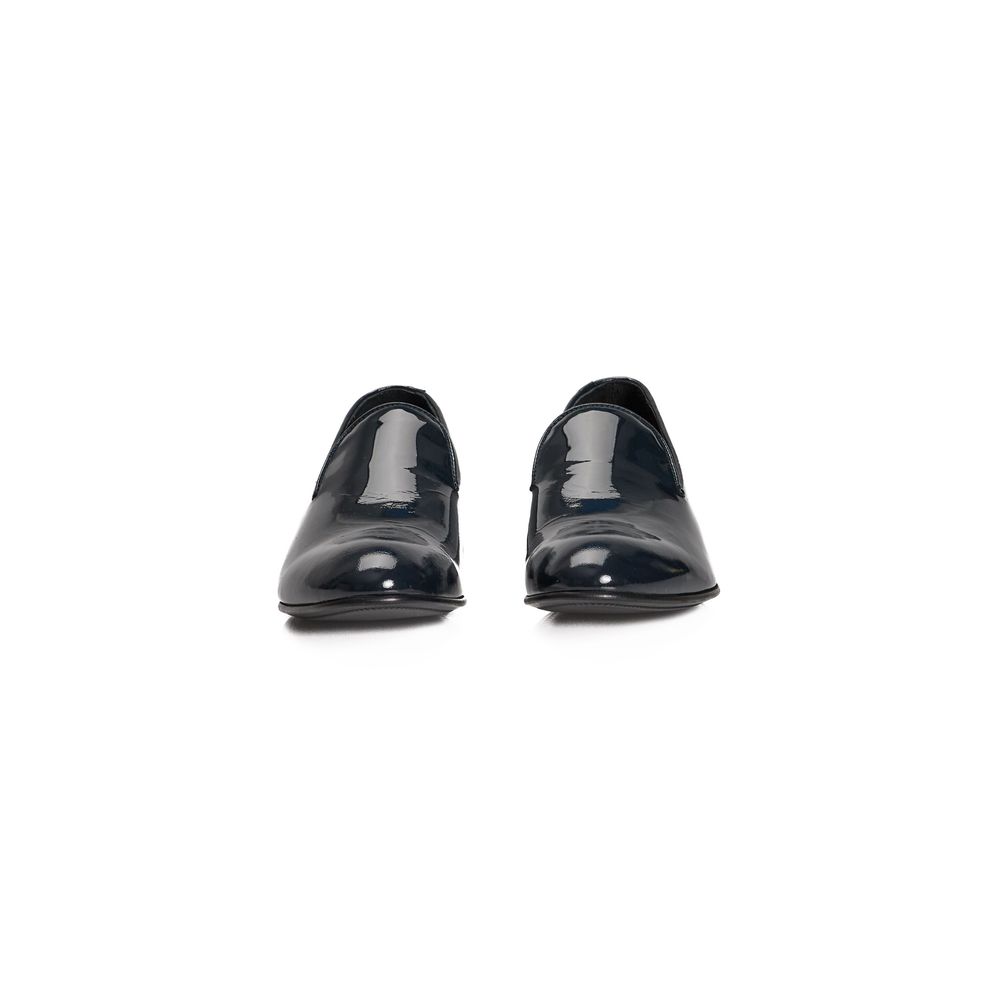 Roberto Pepe Luxury Blue Calfskin Moccasin