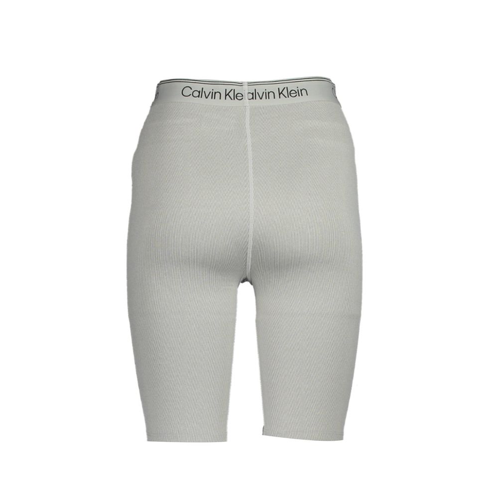 Calvin Klein Gray Polyester Pant LUNESCAPE