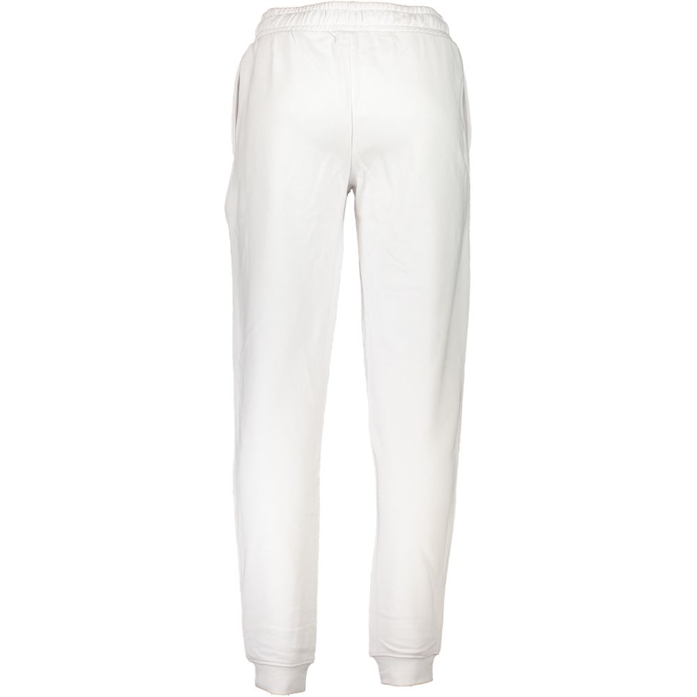 Cavalli Class Bianco Cotton Men Jogger