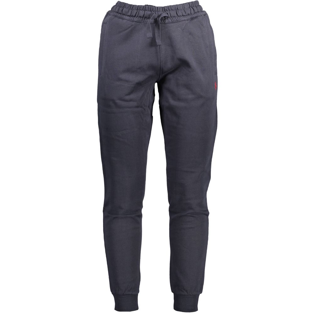 U.S. POLO ASSN. Blue Cotton Men's Trouser