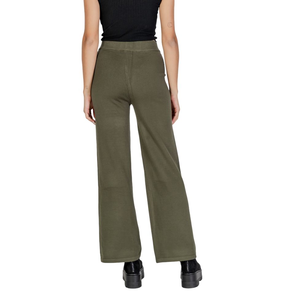 Cleré Green Viscose Pant LUNESCAPE