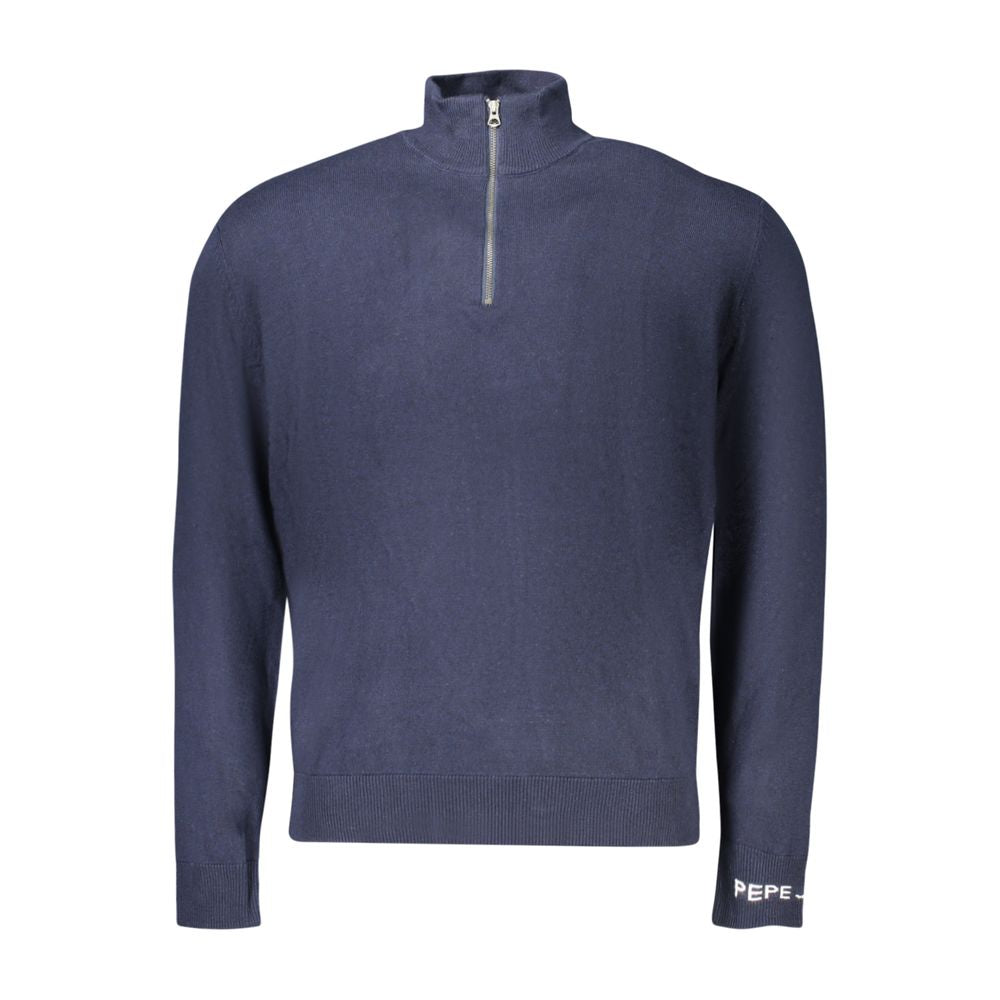 Pepe Jeans Blue Cotton Sweater LUNESCAPE