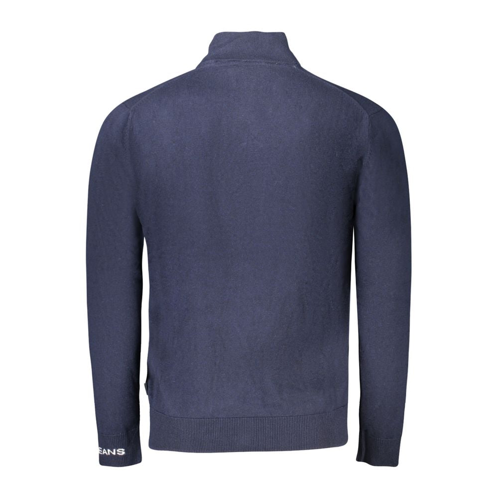 Pepe Jeans Blue Cotton Sweater LUNESCAPE