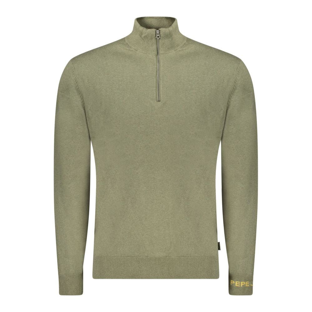 Pepe Jeans Green Cotton Sweater LUNESCAPE