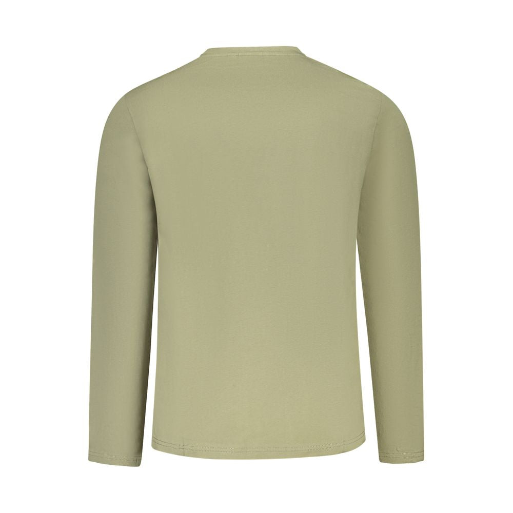 Napapijri Green Cotton T-Shirt LUNESCAPE