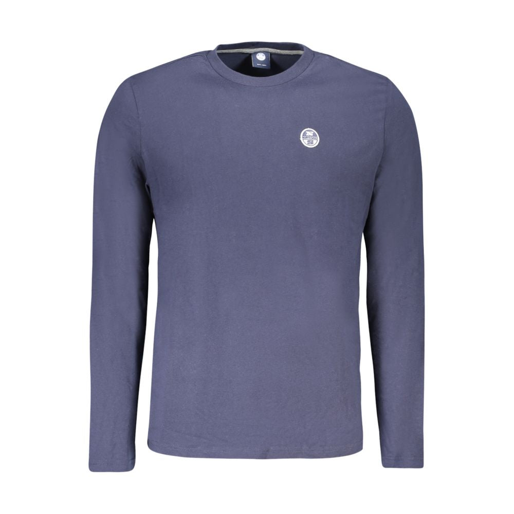 North Sails Blue Cotton T-Shirt LUNESCAPE