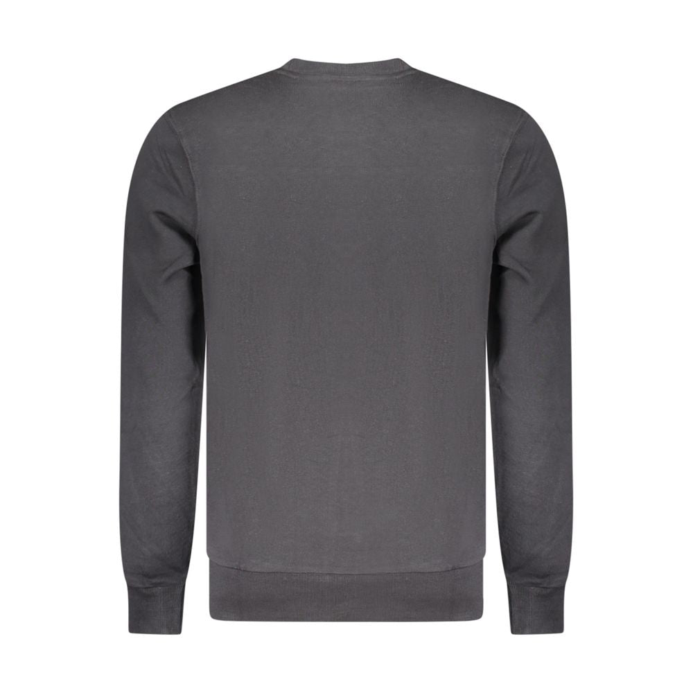 North Sails Black Cotton Sweatshirt LUNESCAPE