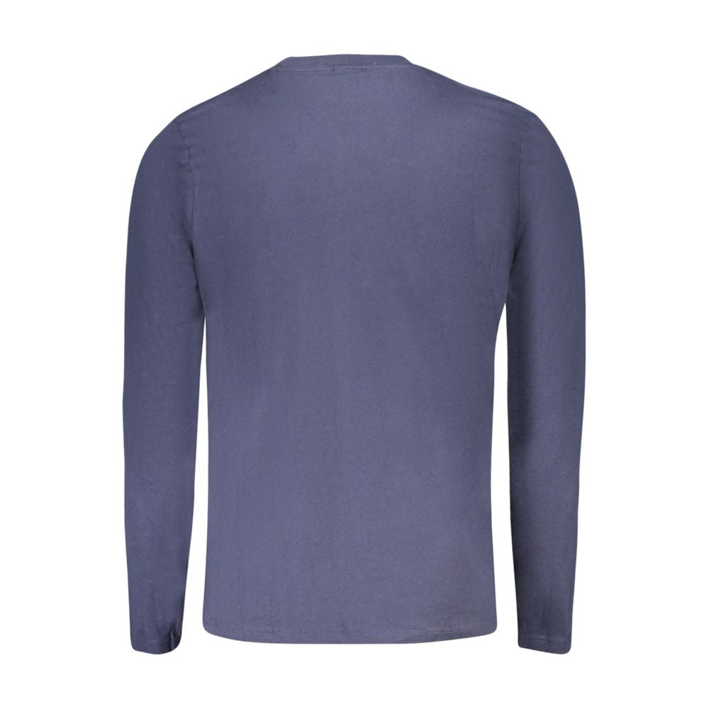 North Sails Blue Cotton T-Shirt LUNESCAPE
