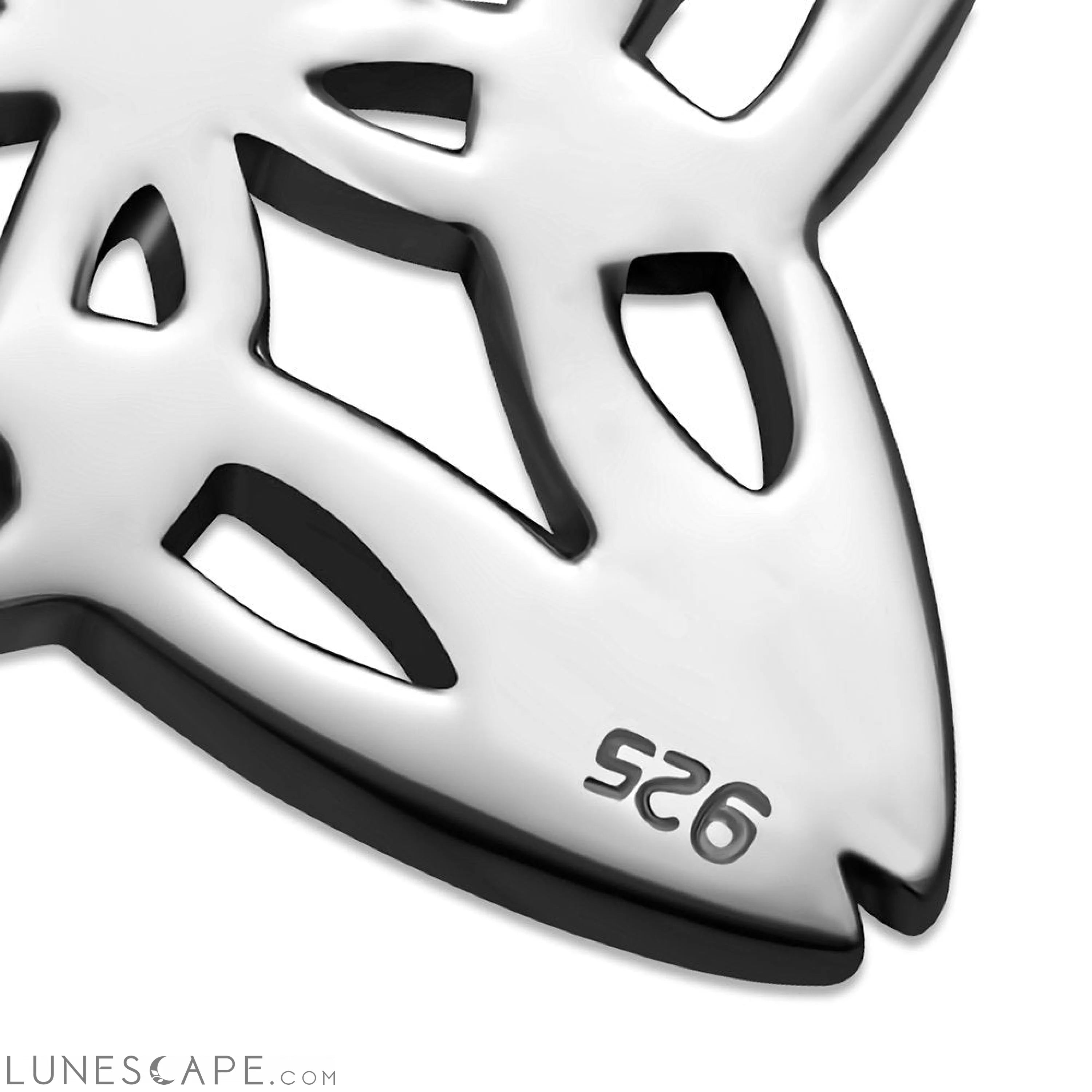 925 Sterling Silver Celtic Knot Pendant LUNESCAPE