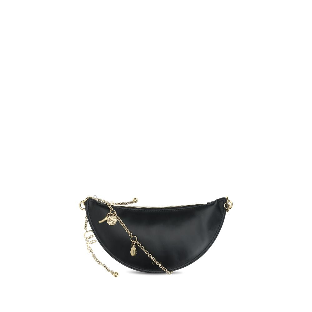 Chloé Black Lamb Ovis Aries Aries Shoulder Bag LUNESCAPE