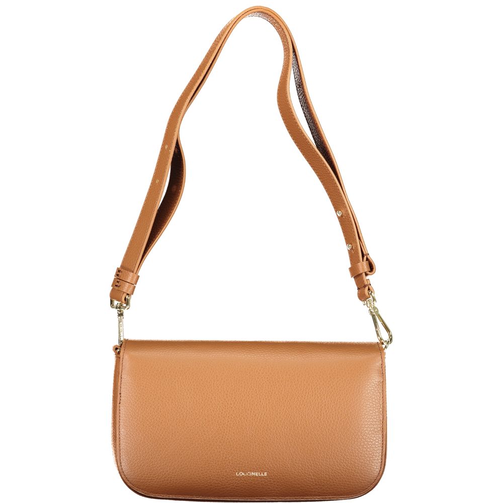 Coccinelle Marrone Leather Women Handbag LUNESCAPE