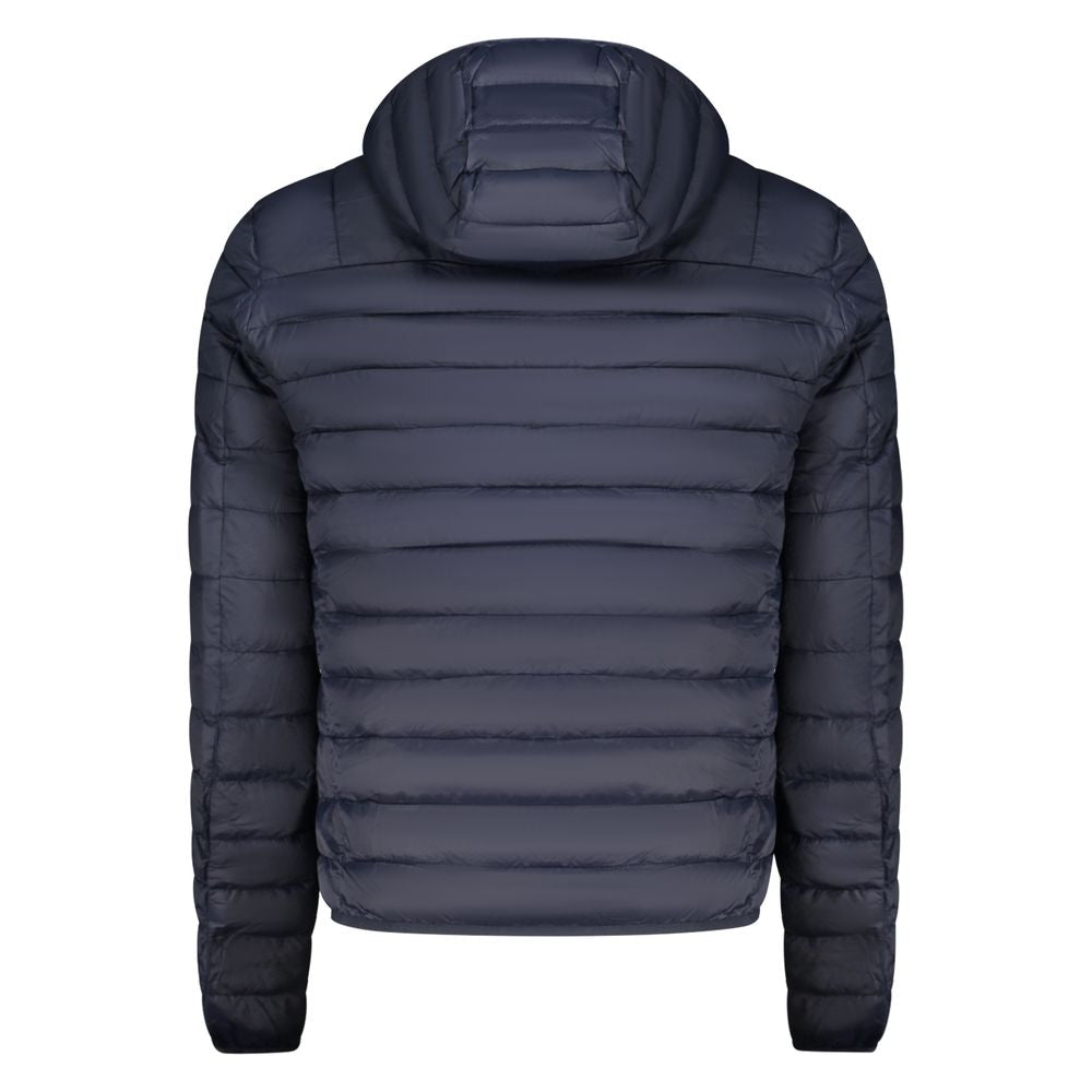 Cavalli Class Blu Polyester Men Light Jacket