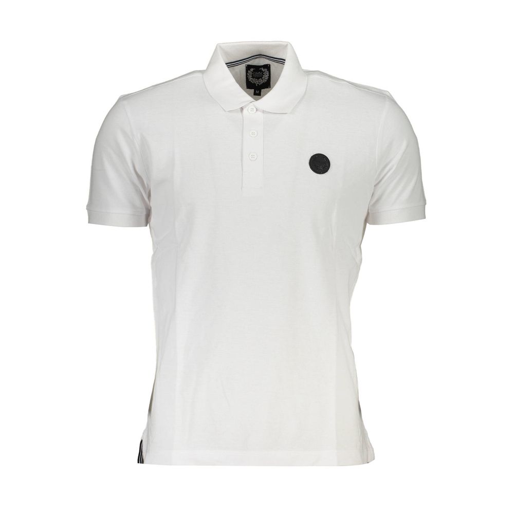 Gianmarco Venturi Bianco Cotton Men Polo LUNESCAPE