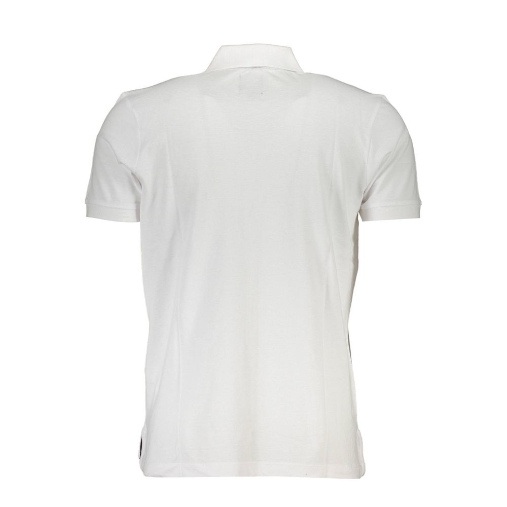 Gianmarco Venturi Bianco Cotton Men Polo LUNESCAPE