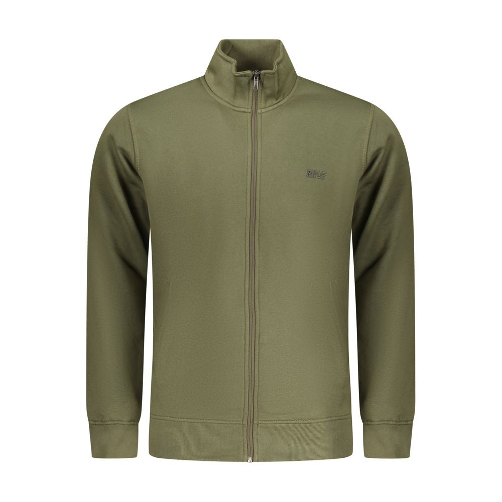 Rifle Green Zip Men's Sweatshirt
