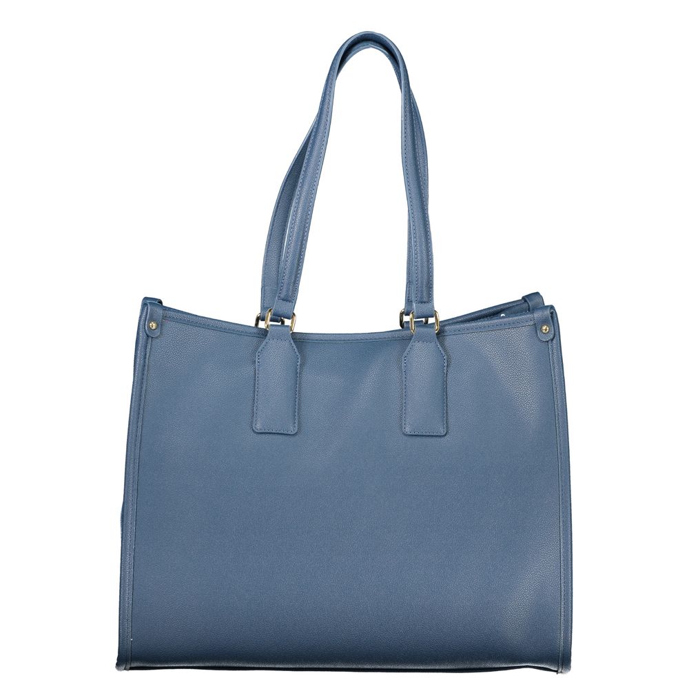 Mario Valentino Blue Polyurethane Women's Bag