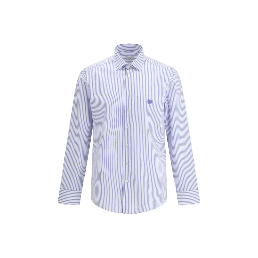 Etro Multicolor Cotton Dress Shirt LUNESCAPE