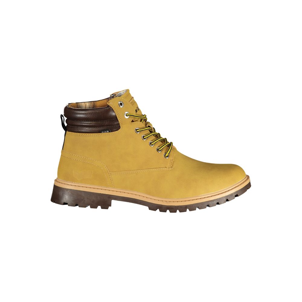 Gas Beige Polyurethane Men Ankle Boot LUNESCAPE