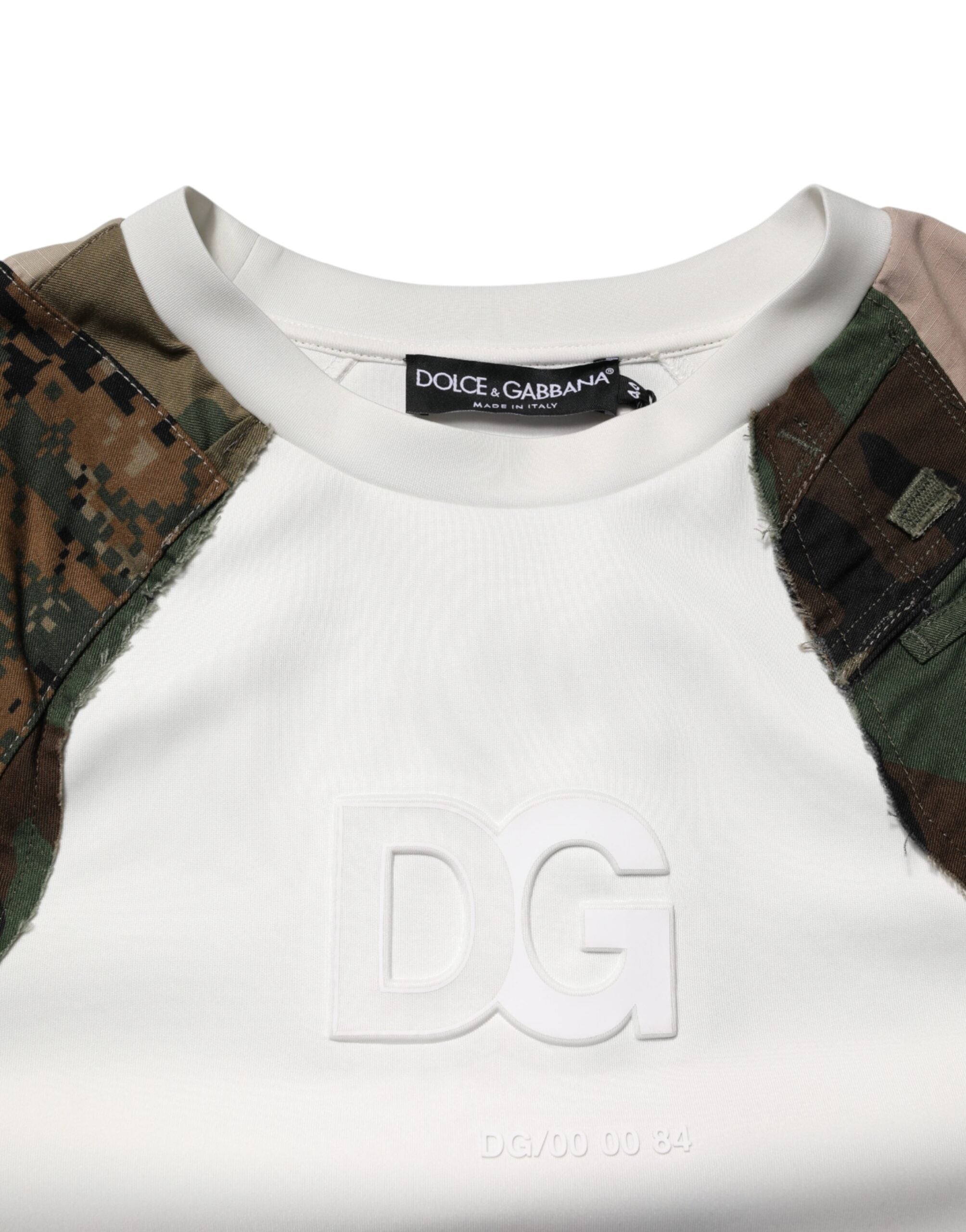 Dolce & Gabbana Multicolor Camouflage Sweatshirt Sweater