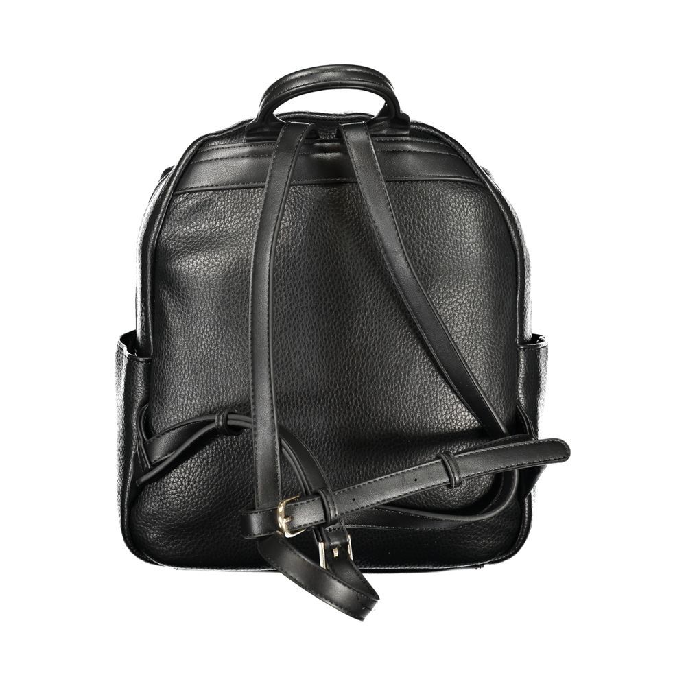 Mario Valentino Nero Polyurethane Women's Backpack