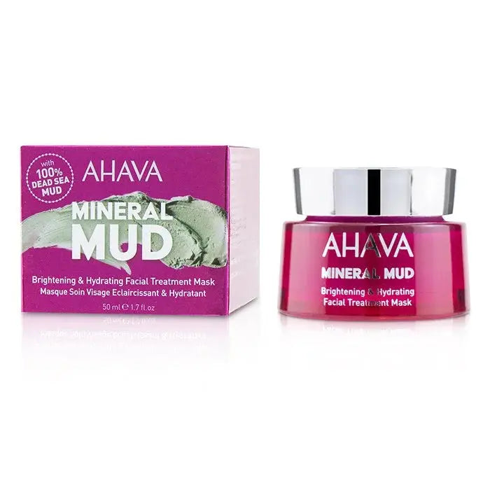 AHAVA - Mineral Mud Brightening & Hydrating Facial Treatment Mask LUNESCAPE