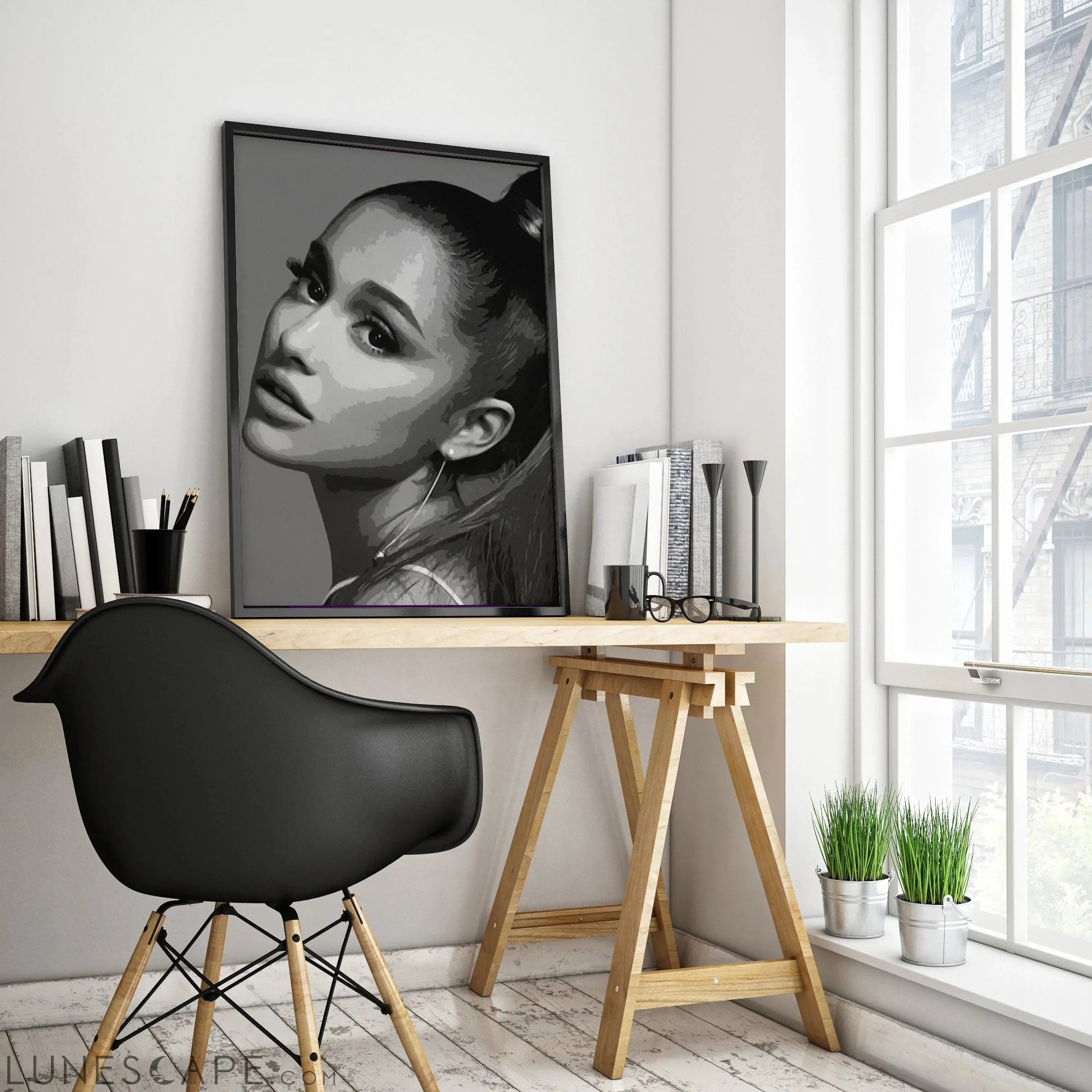 Ariana Grande Poster LUNESCAPE