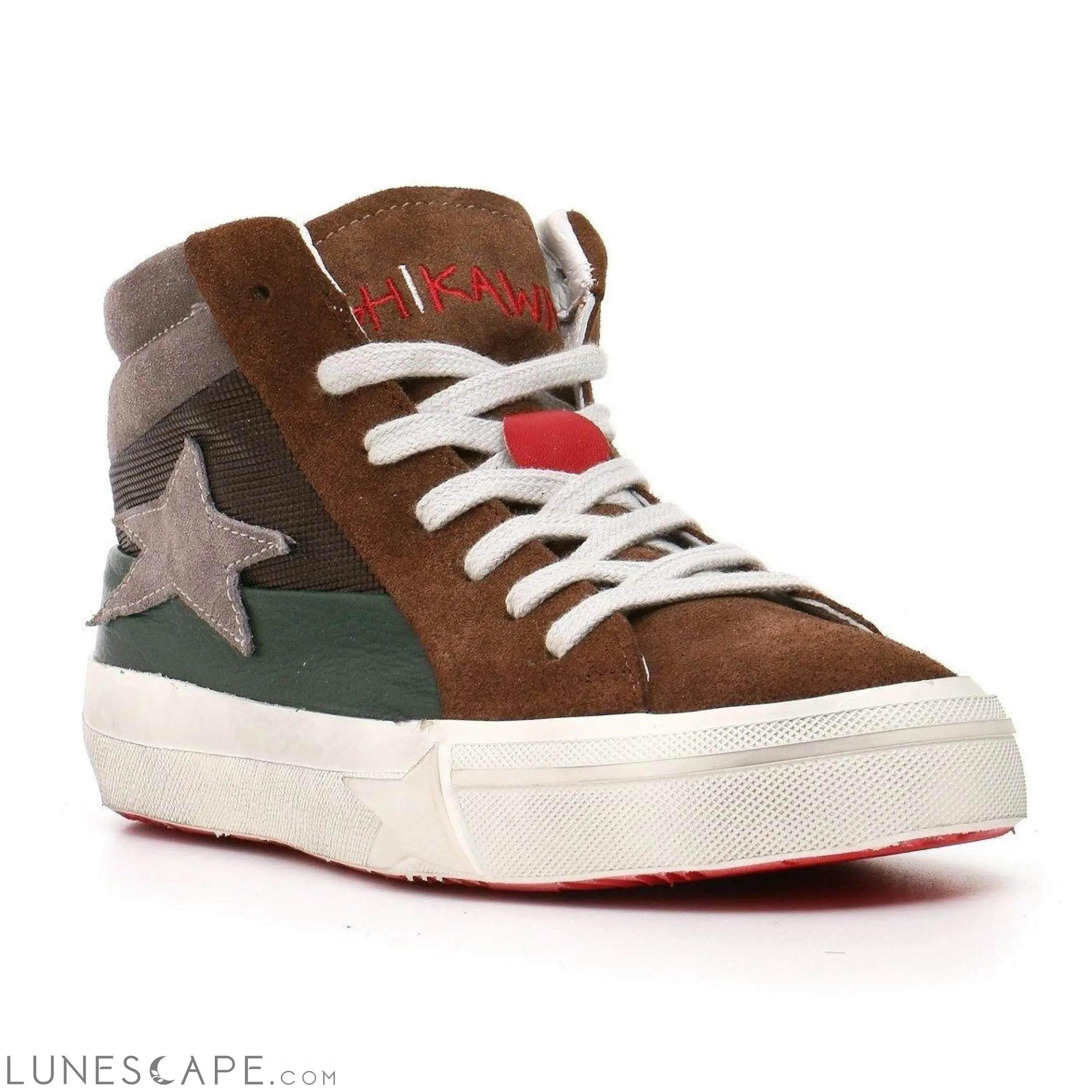 Army Star High Top Sneakers  - Ishikawa LUNESCAPE