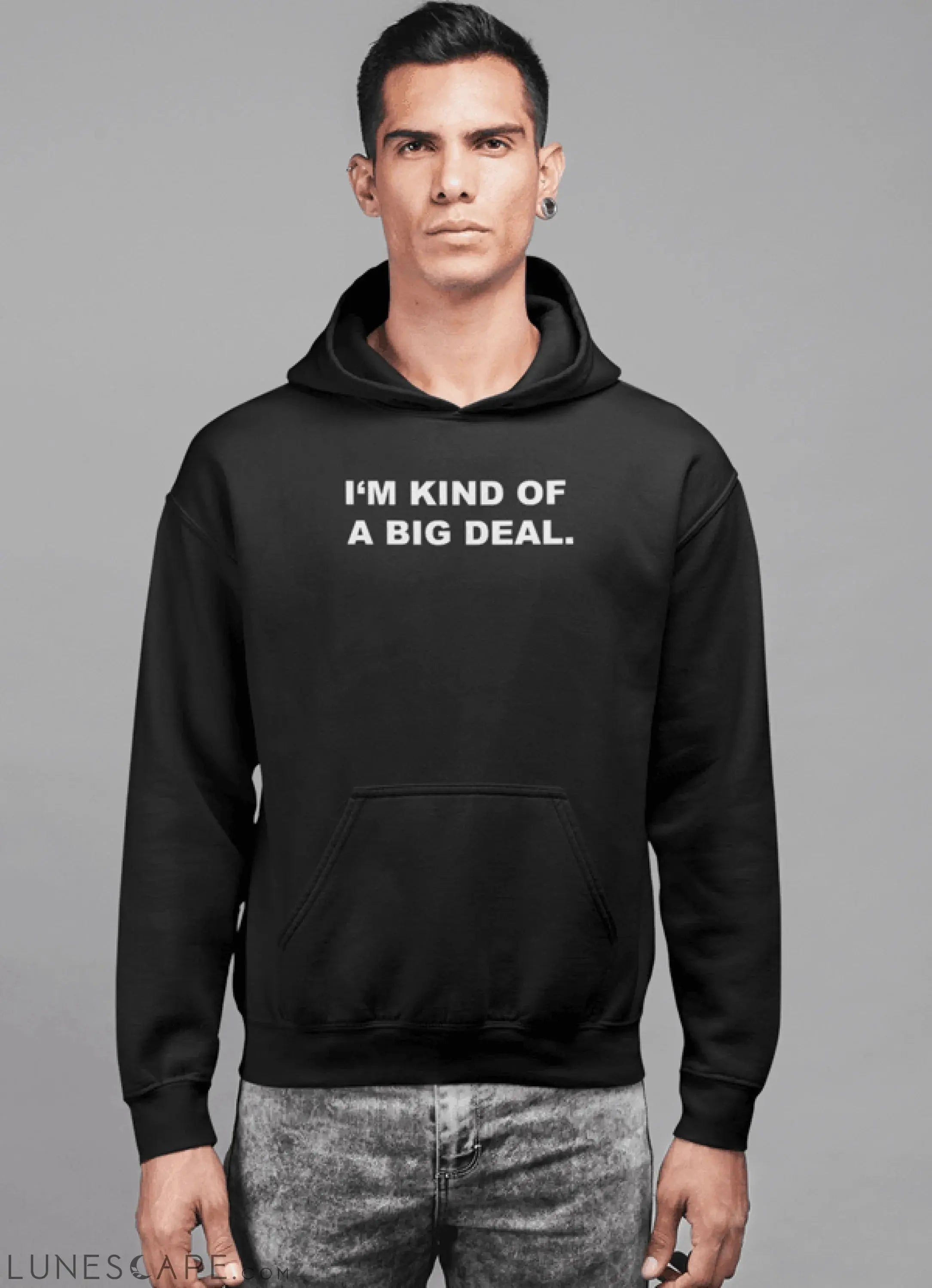 BIG DEAL HOODED SWEATSHIRT LUNESCAPE