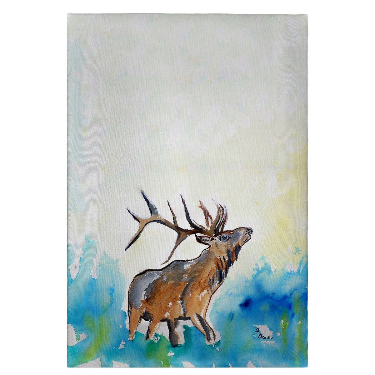 Betsy Drake GT237 Elk Guest Towel - 20 x 20 in. LUNESCAPE