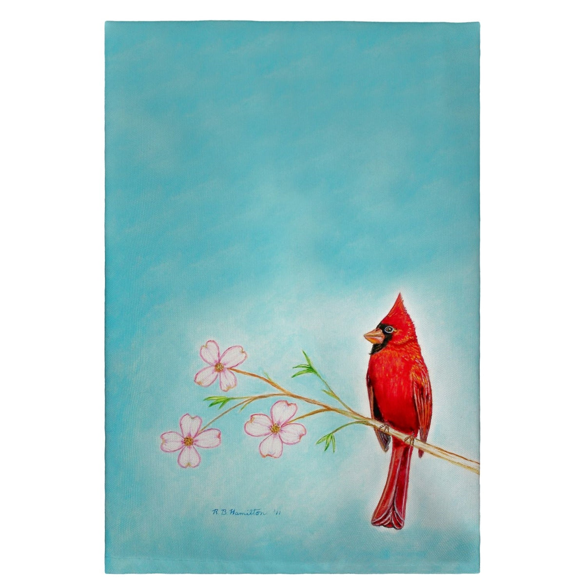 Betsy Drake GT470 Dicks Cardinal Guest Towel - 20 x 20 in. LUNESCAPE