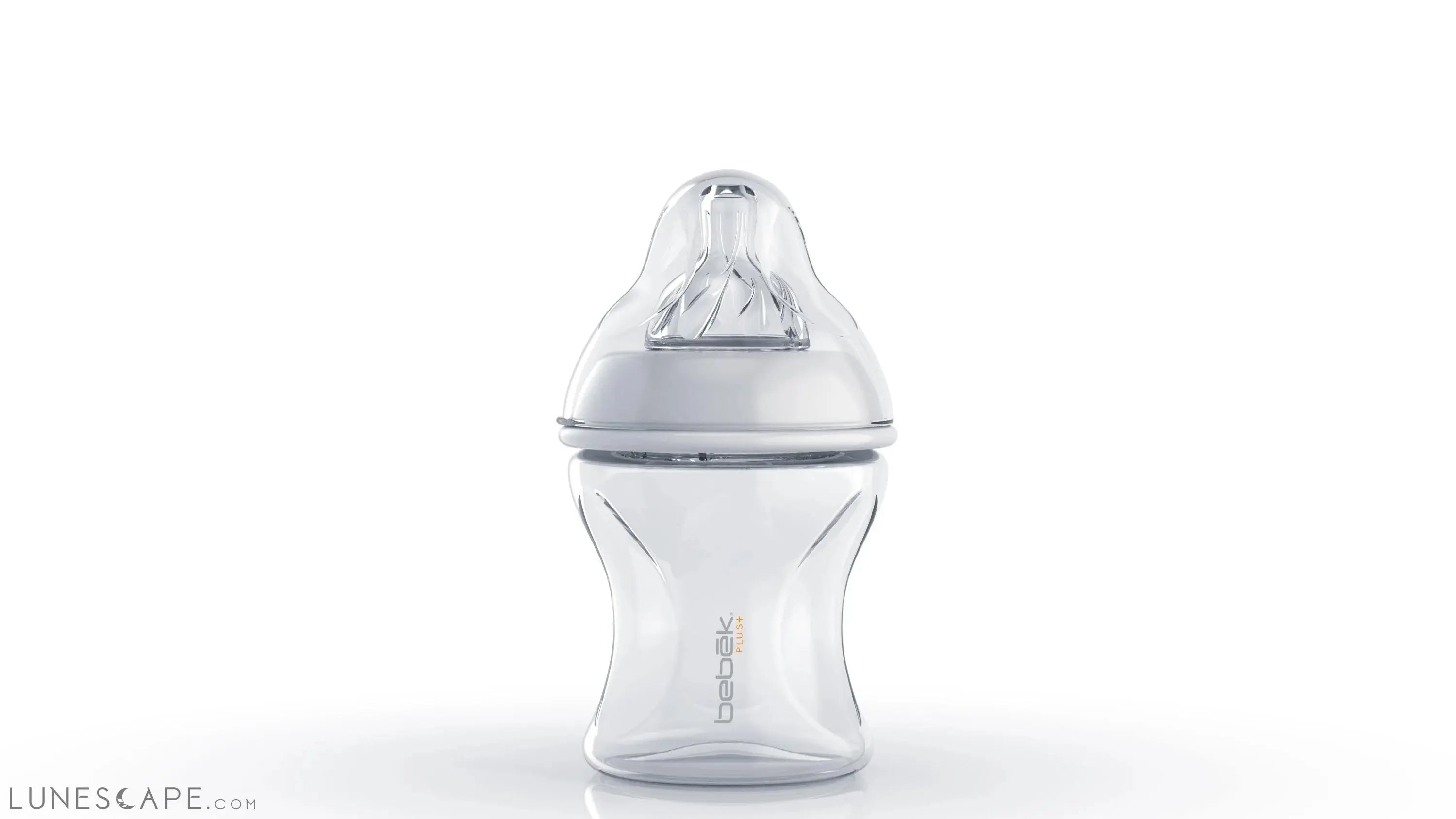 Bebek Plus Anti-Colic Baby Bottle (5 oz) - Pack of 2. BPA Free LUNESCAPE