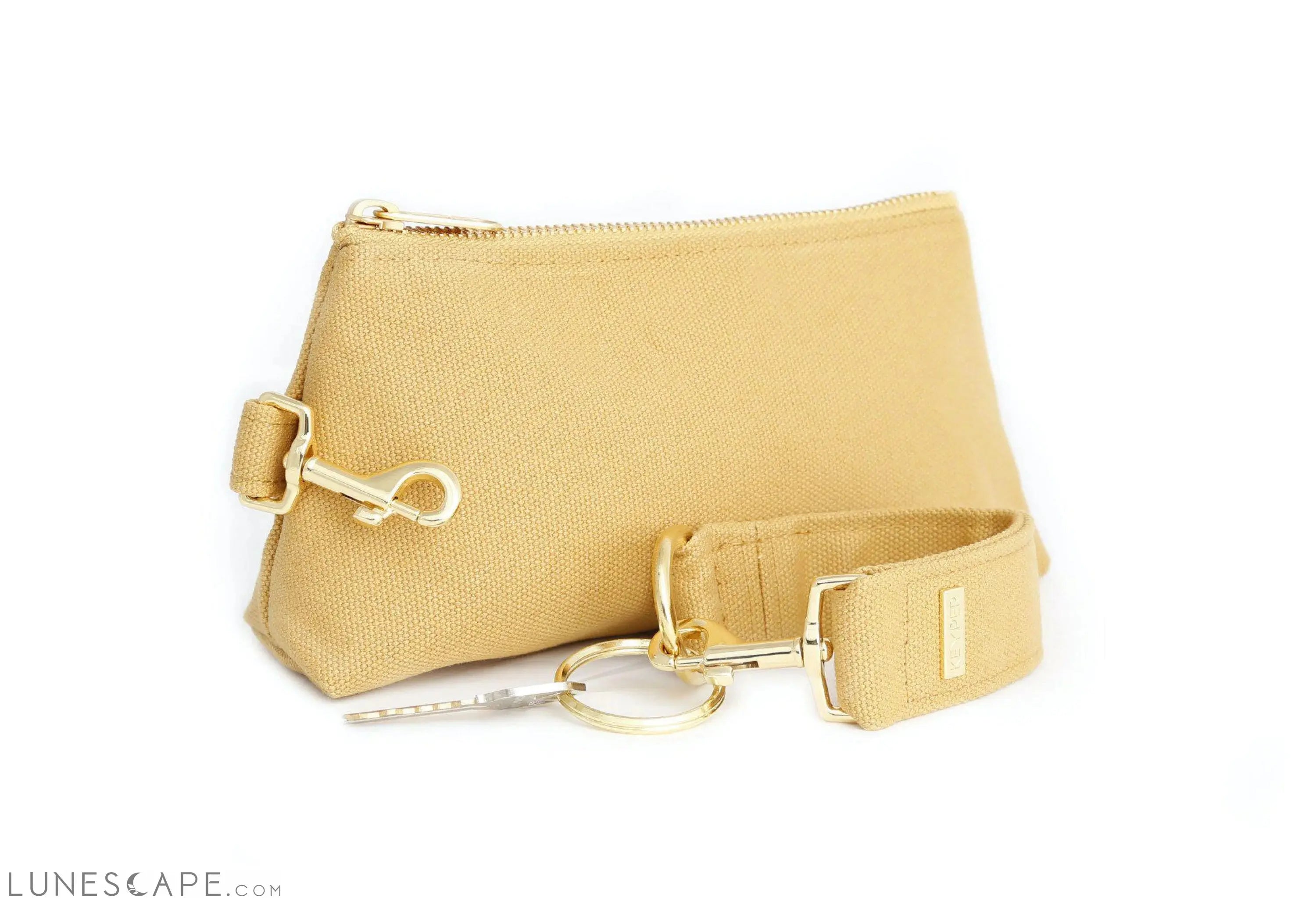 Beige CANVAS 2-Piece WRISTLET SET LUNESCAPE