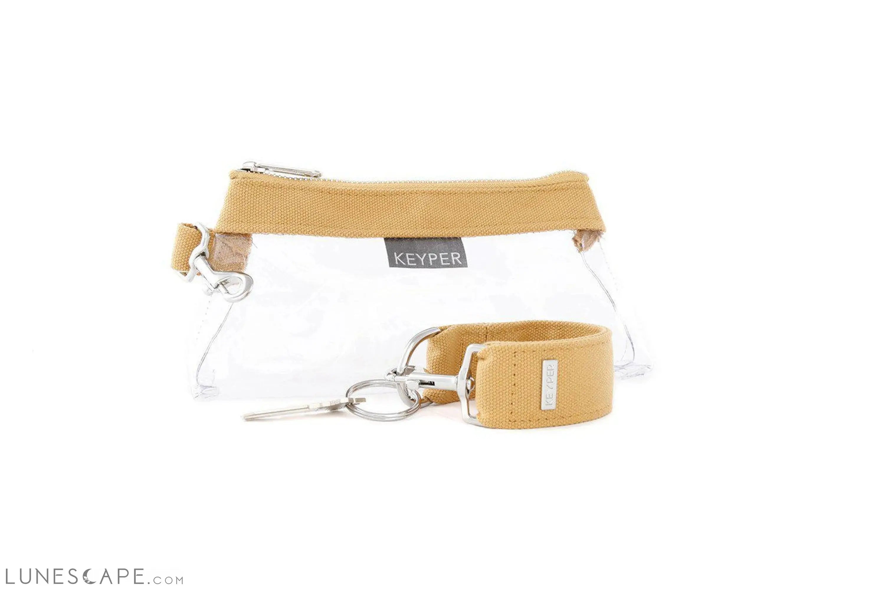 Beige CANVAS 2-Piece WRISTLET SET LUNESCAPE