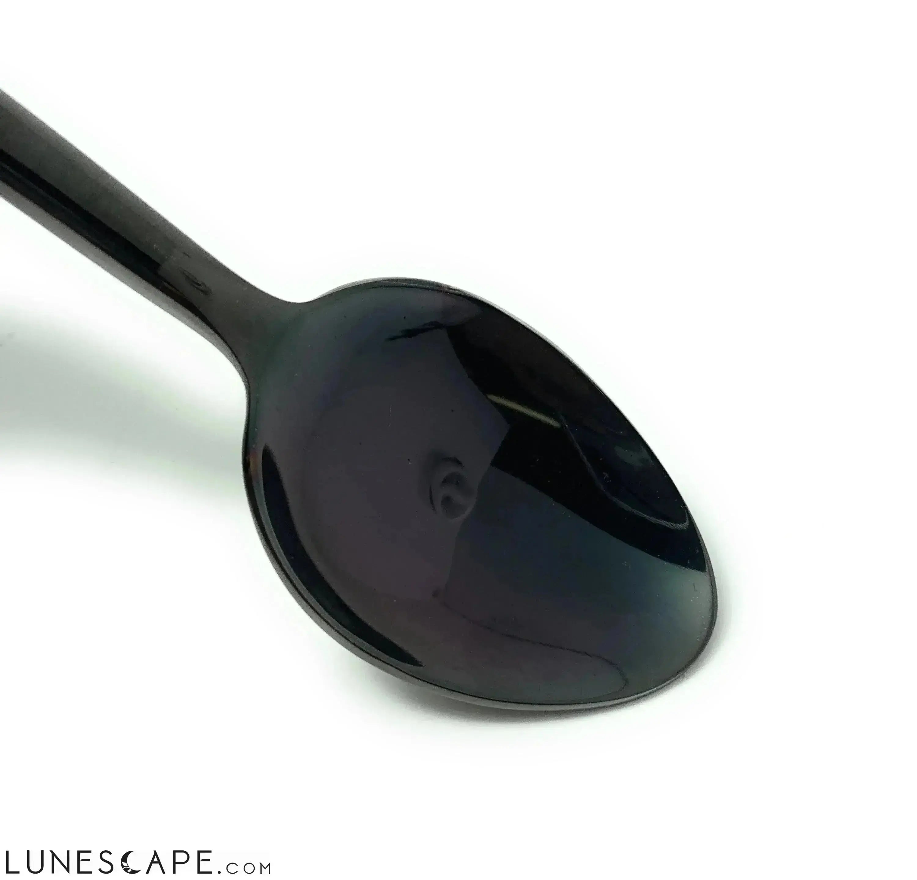 Black Table Spoons -  6 Piece Set LUNESCAPE