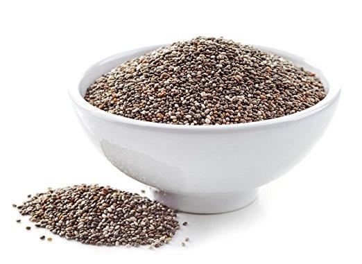 Whole Black Chia Seeds - Omega-3 & Calcium Superfood Jar LUNESCAPE