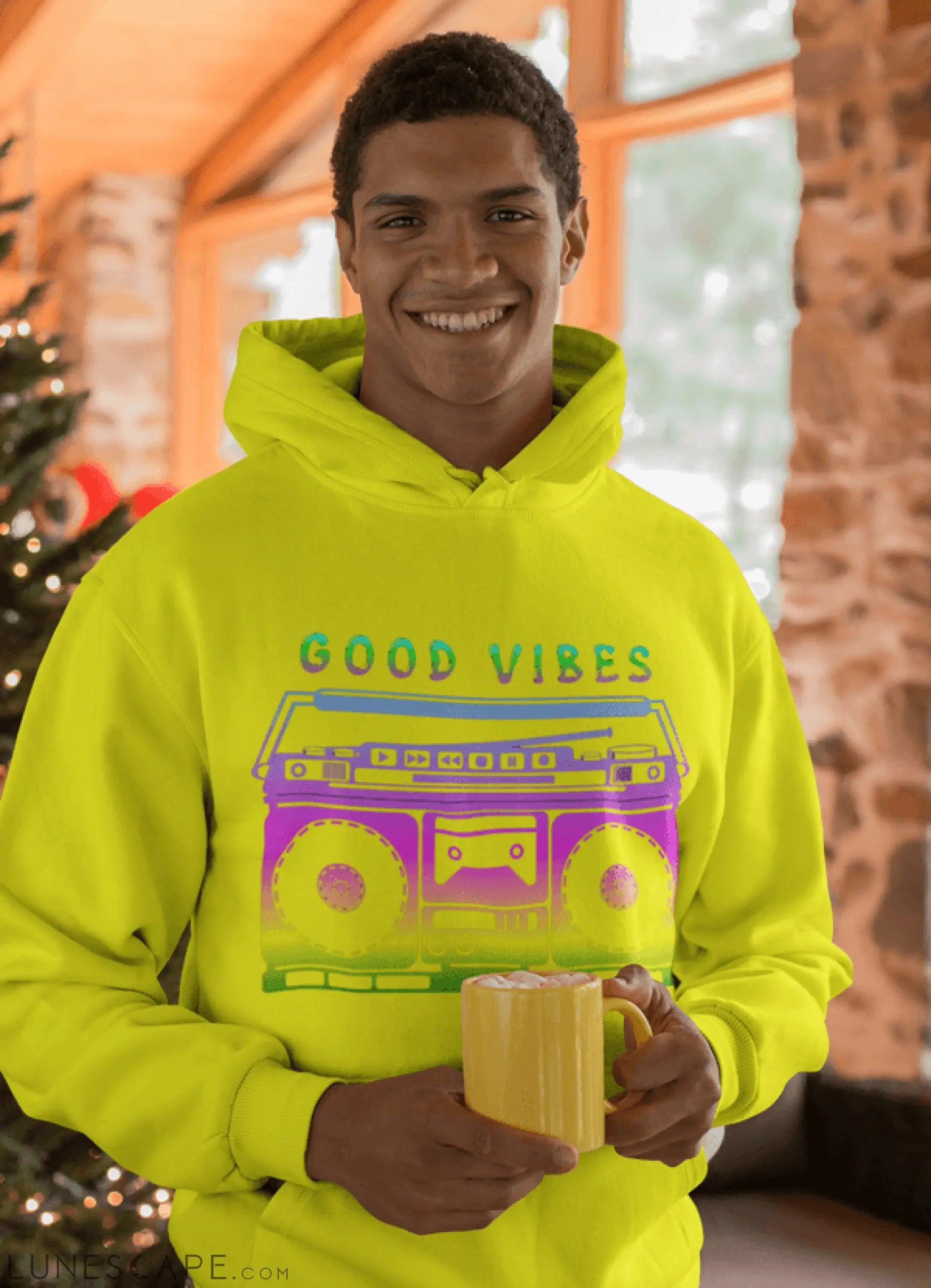 Boombox Hoodie LUNESCAPE
