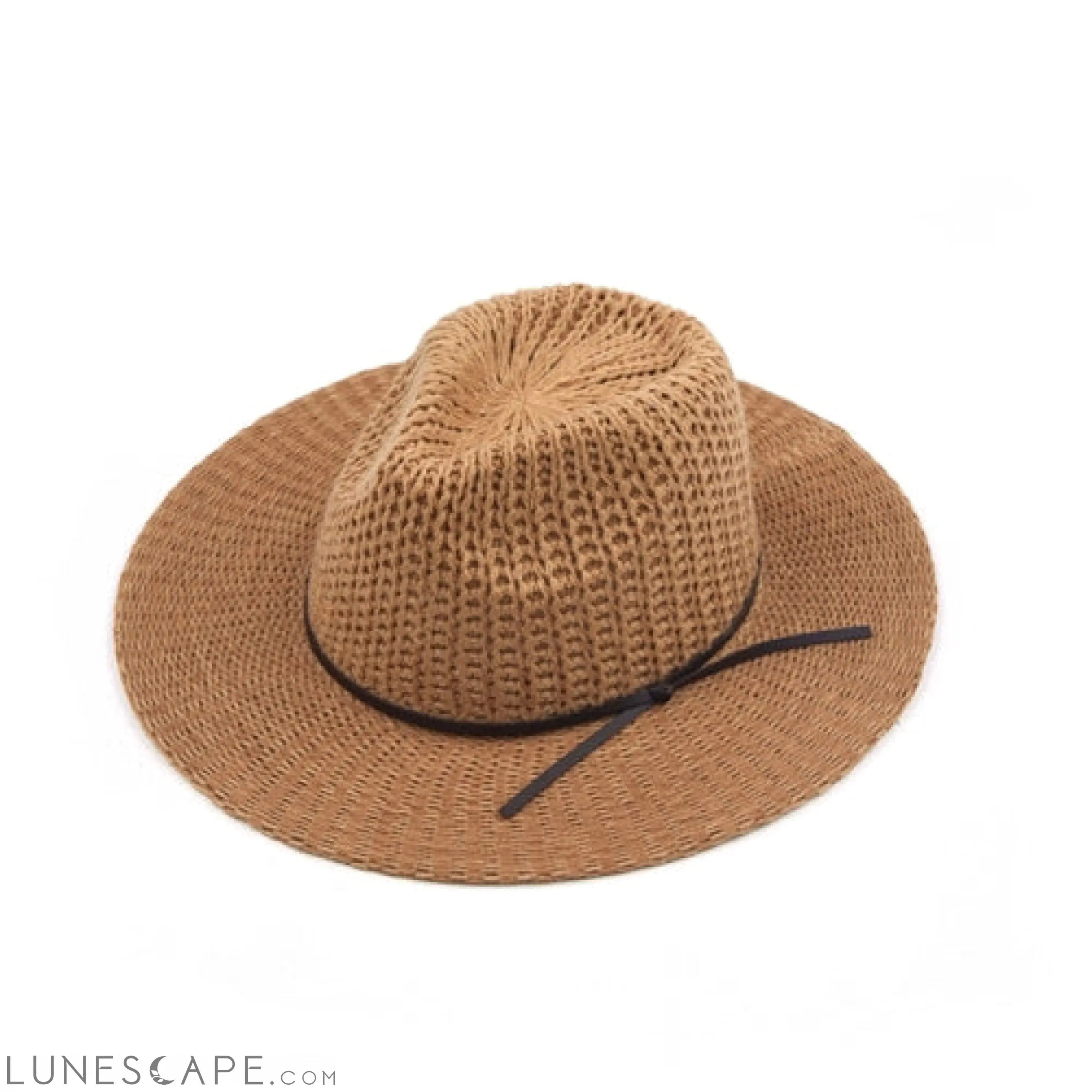 CC Fedora Knitted Hat LUNESCAPE