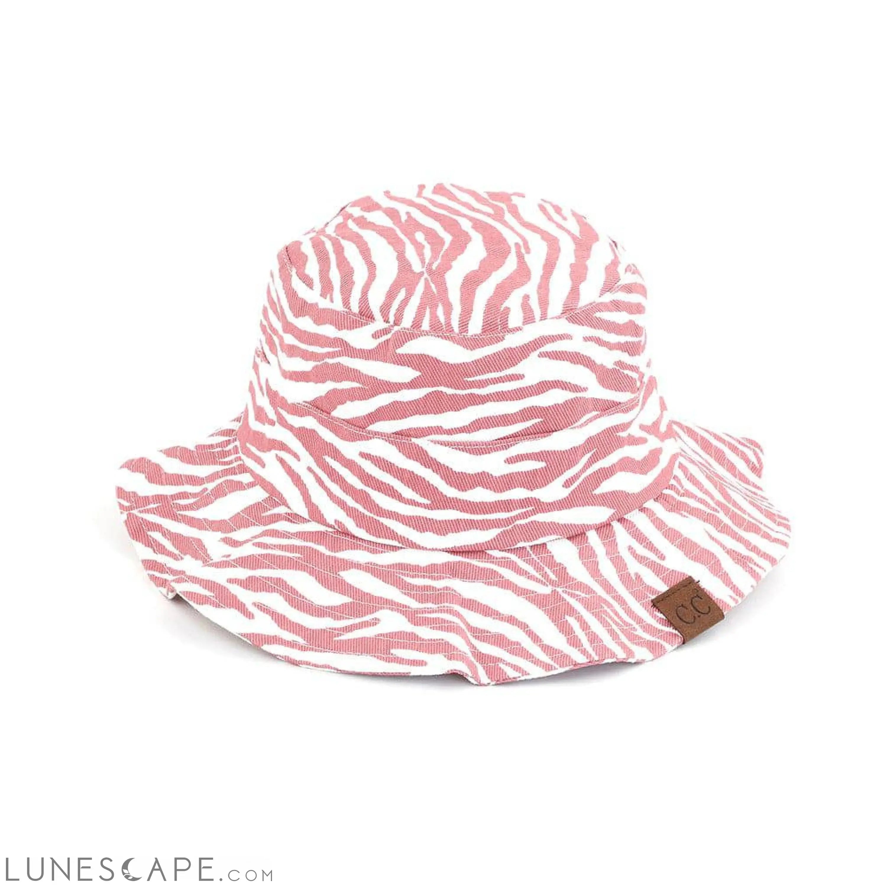 CC Zebra Bucket Hat LUNESCAPE
