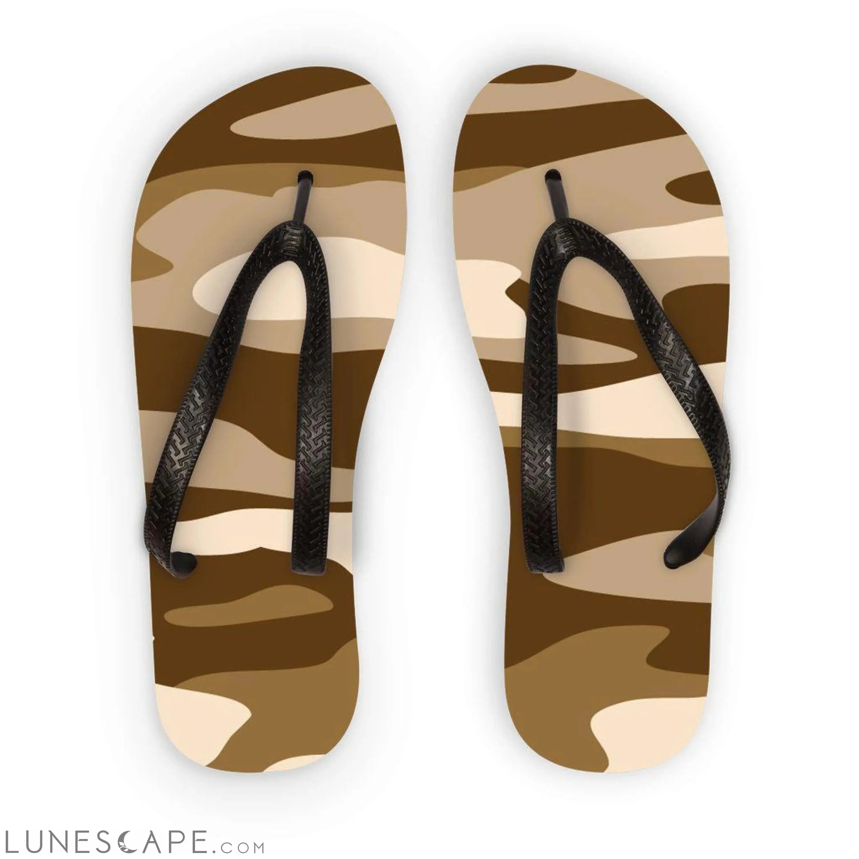 Camo Flip Flops LUNESCAPE