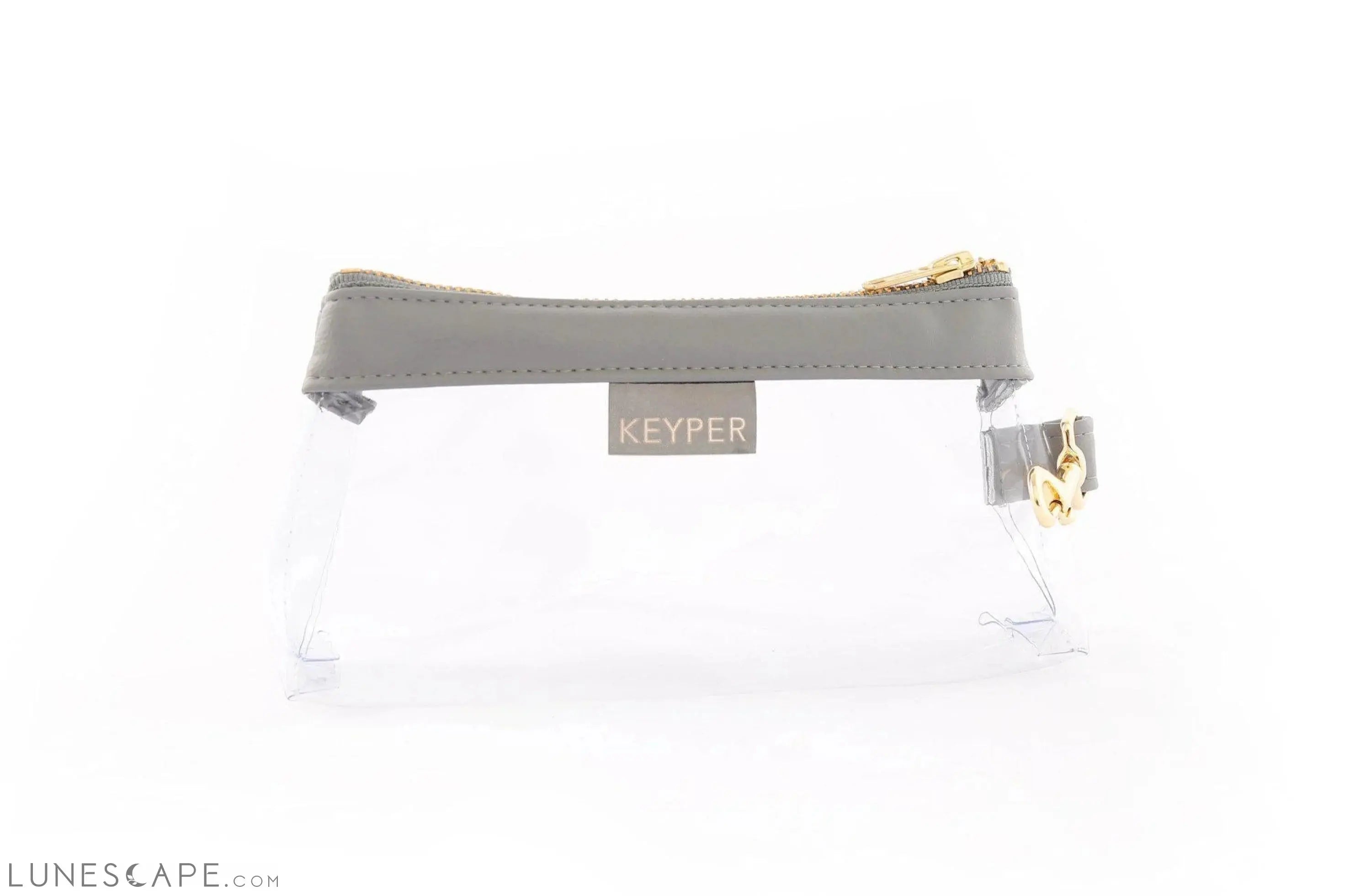 Cool Grey Vegan Leather Bag LUNESCAPE