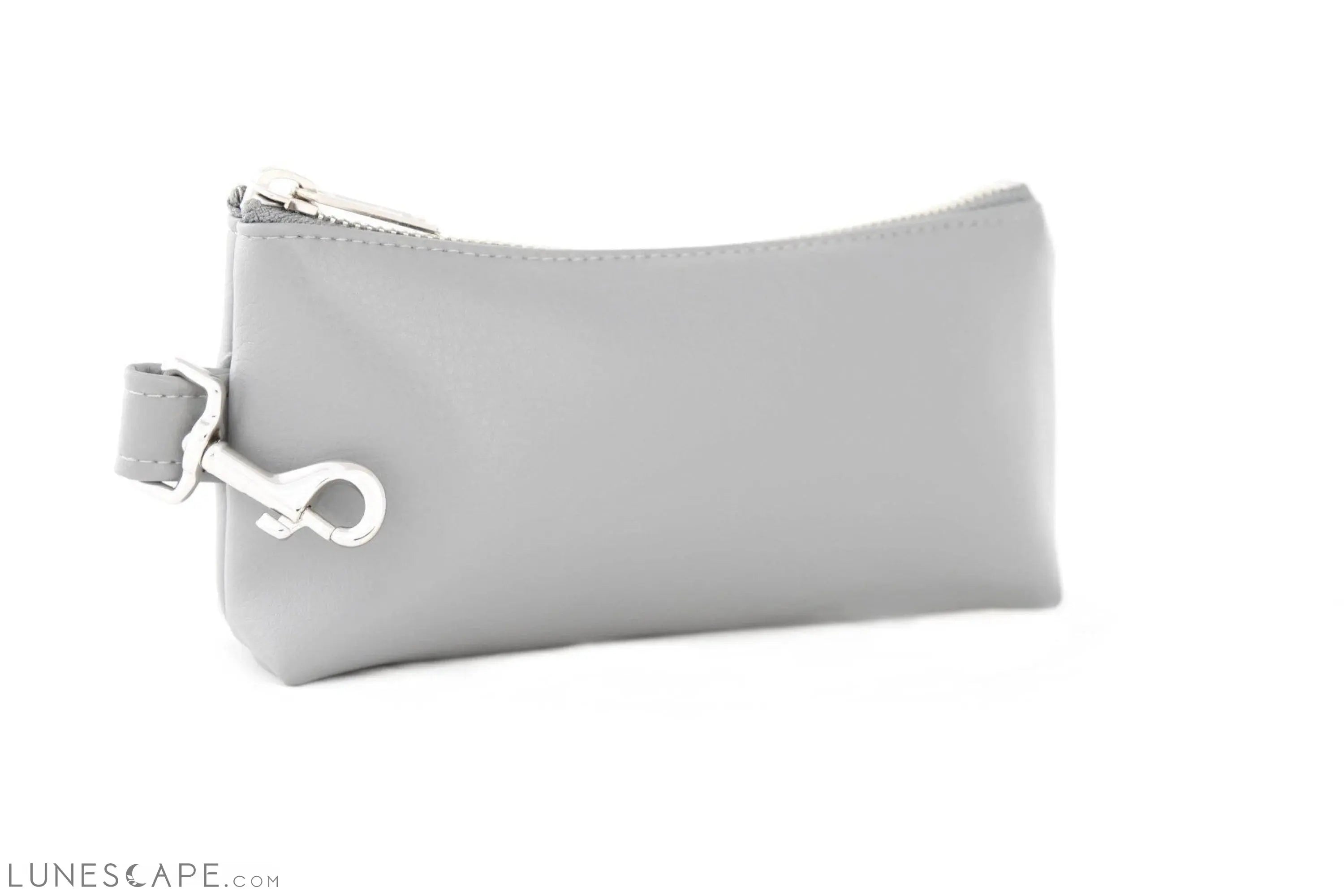 Cool Grey Vegan Leather Bag LUNESCAPE