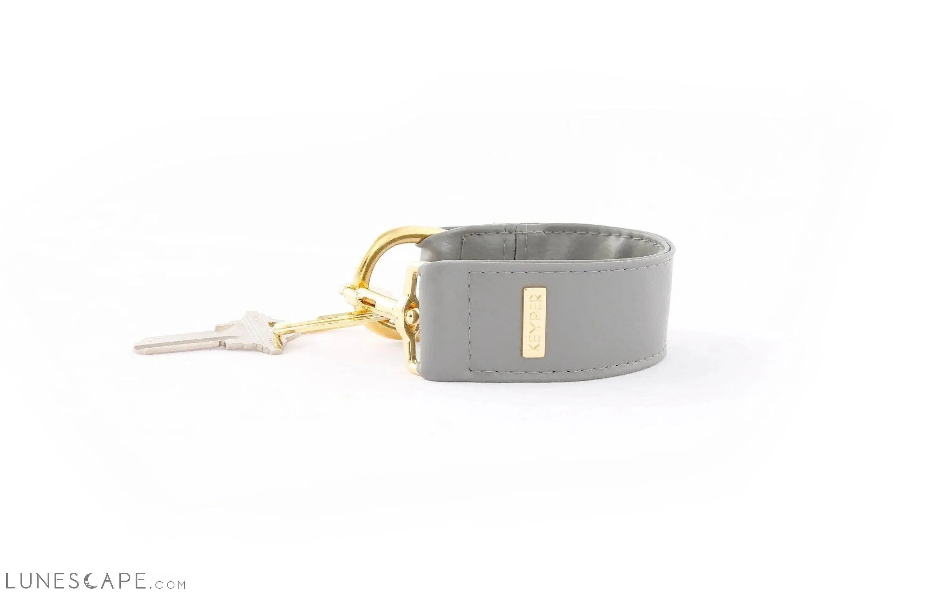 Cool Grey Vegan Leather WRISTLET SET LUNESCAPE