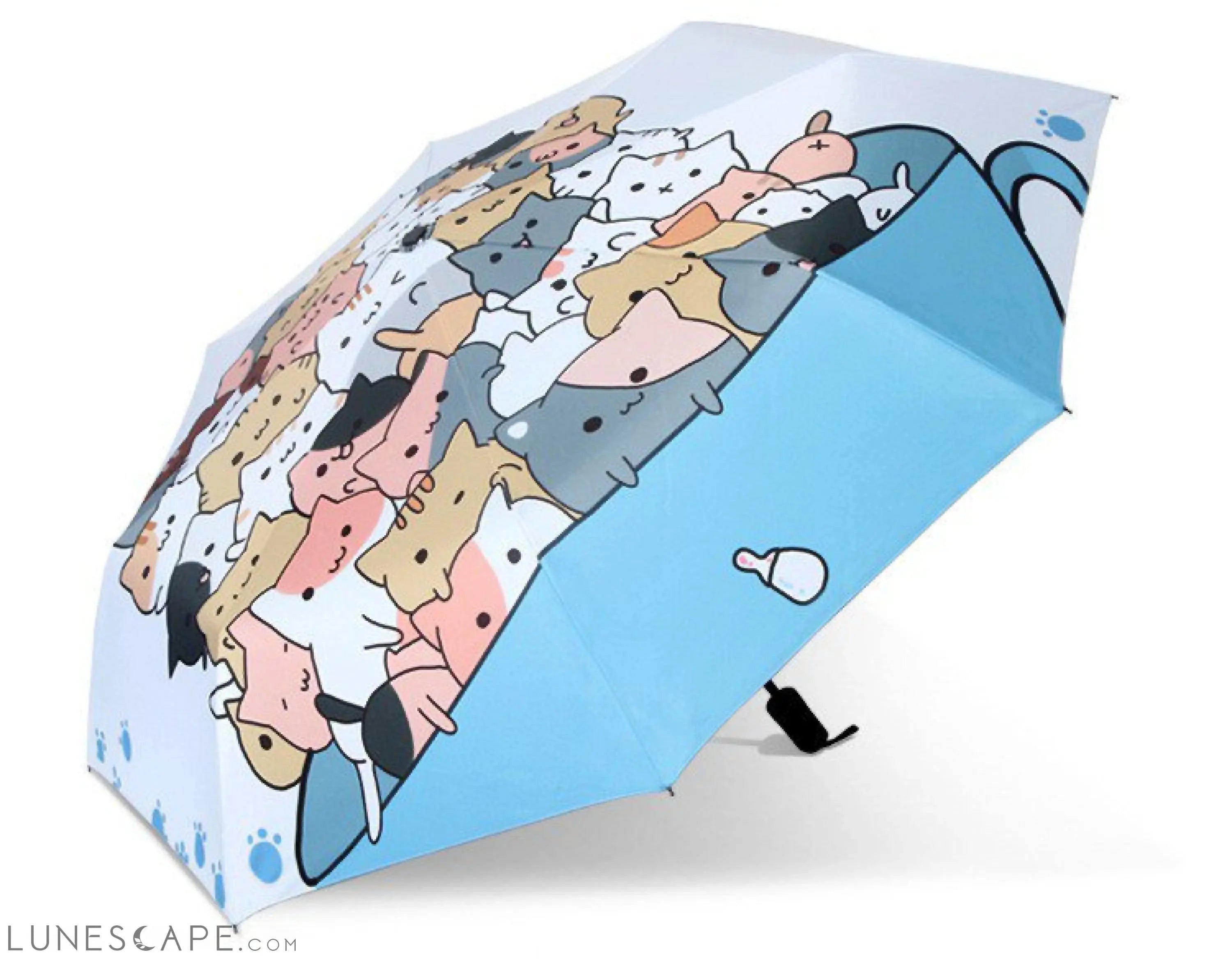 Creative Cartoon Cat Cute Sunny Painting Umbrella LUNESCAPE