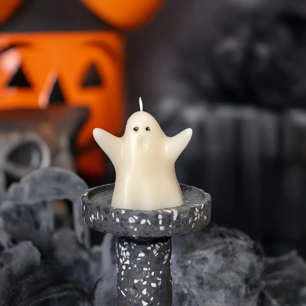 Cute Ghost Handmade Soy Wax Candle LUNESCAPE