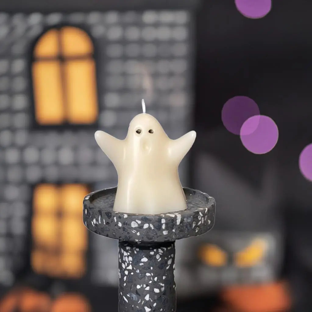 Cute Ghost Handmade Soy Wax Candle LUNESCAPE